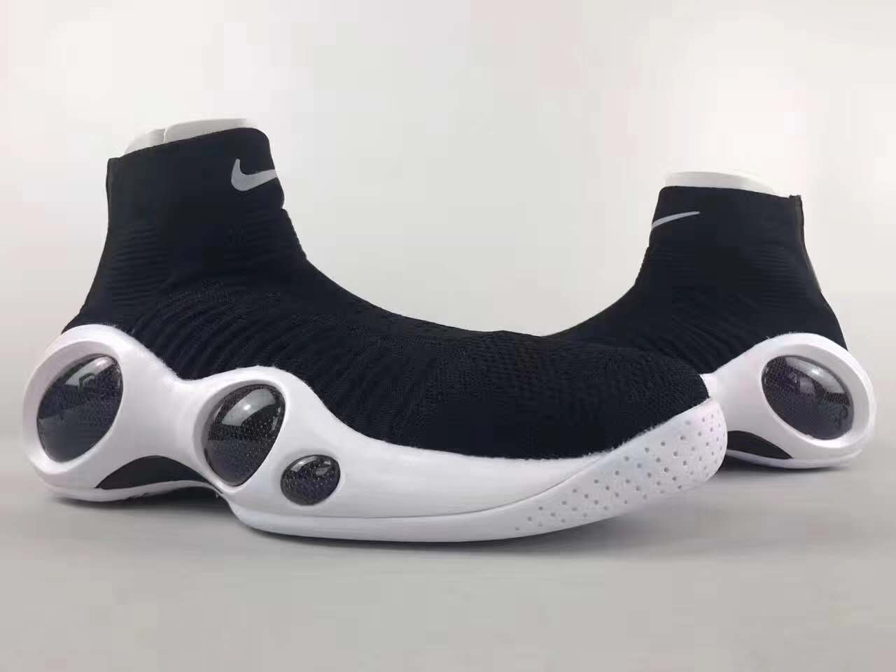 Nike Flight Bonafide Black White Shoes